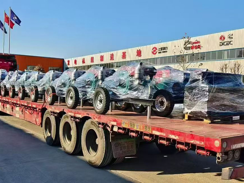 两轮拖车，整车发货