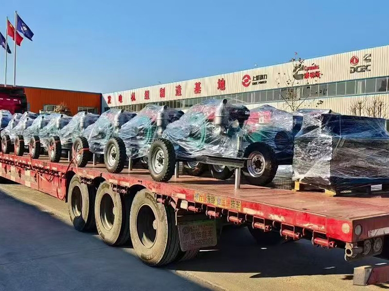 两轮拖车，整车发货